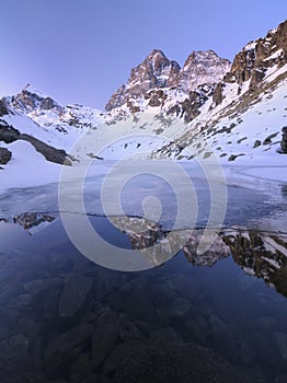 Monte Viso or Monviso (3841m) Italy