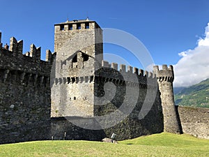 Montebello Castle or Castello di Montebello or Burg Montebello The Castles of Bellinzona