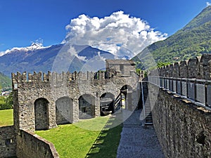 Montebello Castle or Castello di Montebello or Burg Montebello The Castles of Bellinzona