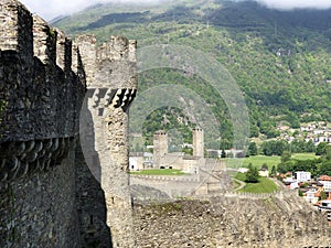 Montebello Castle or Castello di Montebello or Burg Montebello The Castles of Bellinzona