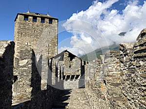 Montebello Castle or Castello di Montebello or Burg Montebello The Castles of Bellinzona