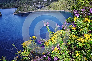 Montebello lakes in Chiapas