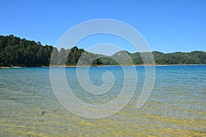 Montebello Lakes in Chiapas Mexico