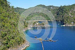 Montebello Lakes in Chiapas Mexico