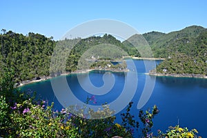 Montebello Lakes in Chiapas Mexico