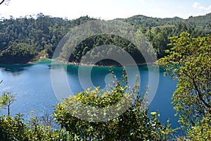 Montebello Lakes in Chiapas Mexico