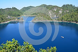 Montebello Lakes in Chiapas Mexico