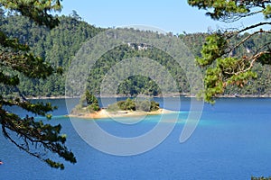 Montebello Lakes in Chiapas Mexico