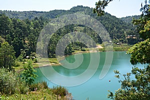 Montebello Lakes in Chiapas Mexico