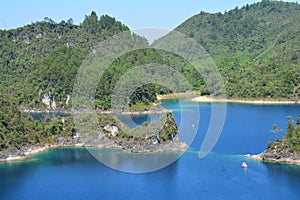 Montebello Lakes in Chiapas Mexico photo