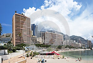 Montecarlo, Monaco, city skyline panorama