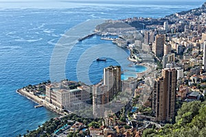 Montecarlo monaco panorama