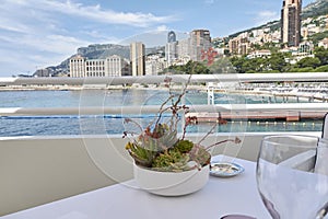 Montecarlo view from Monte Carlo beach hotel photo
