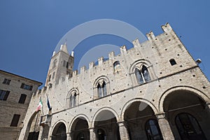 Montecassiano Macerata, Marches, Italy, historic town