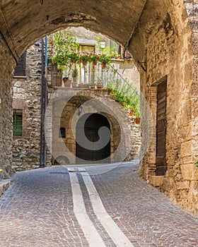 Montecchio, beautiful village in the Province of Terni, Umbria, Italy.