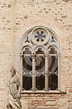 The Montechiarugolo Castle in Northern Italy