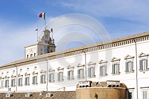 The Montecitorio palace, home to Parliament photo