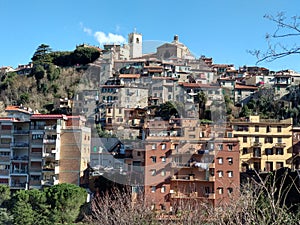 Montecompatri town in castelli Romani near Rome photo