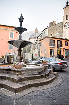 Montefiascone ( Lazio - Viterbo ) - italian village center