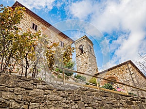 Montefioralle, a village in Tuscany, frazione of the comune of Greve in Chianti