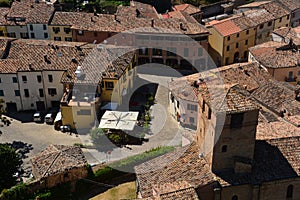 Montefiore Conca,Rimini,Emilia-Romagna,Italy-View from the fortress