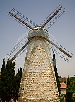 Montefiore windmill in Jerusalem