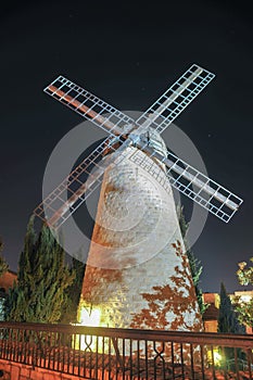 Montefiore Windmill - Jerusalem, Israel