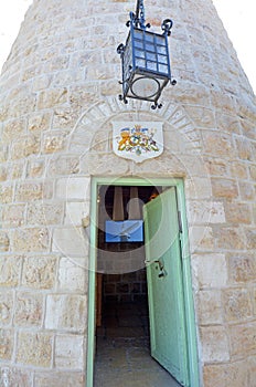Montefiore Windmill in Jerusalem Israel