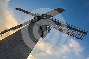 Montefiore windmill, Jerusalem, Israel