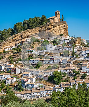Panoramic sight in Montefrio, beautiful village in the province of Granada, Andalusia, Spain. photo