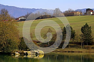 Montelleri Lake in Vicchio, Firenze