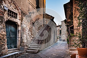 Montemerano, Grosseto, Tuscany, Italy - small medieval village i