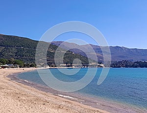 Montenegrin coast in Budva photo