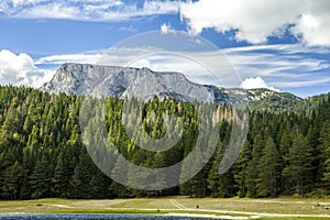 Montenegro. Black Lake. Durmitor National Park