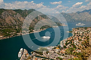 Montenegro. Kotor bay photo