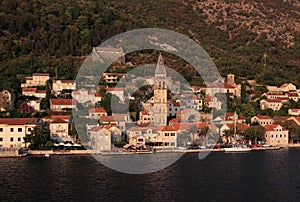 Montenegro Kotor Bay, Perast village