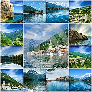 Montenegro natural landscape and landmark