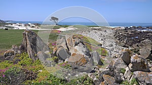 Monterey 17 Mile Drive Point Joe Pebble Beach Golf Course California USA