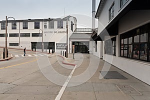 The Monterey Bay Aquarium is closed during the pandemics