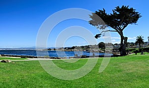 Monterey Bay, Panorama, California, Usa