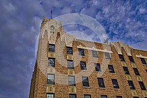 Monterey Hotel in Janesville WI architectural detail