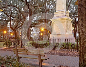 Monterey Square Historic District Savannah GA
