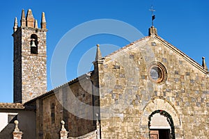 Monteriggioni - Church of Santa Maria Assunta