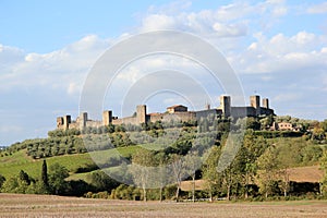 Monteriggioni in Italy