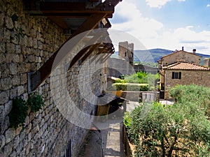 Monteriggioni, Tuscany, Italy