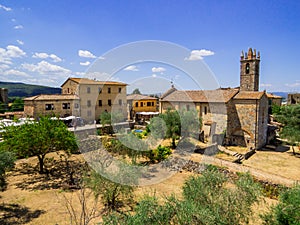 Monteriggioni, Tuscany, Italy