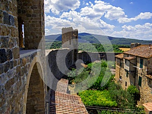 Monteriggioni, Tuscany, Italy