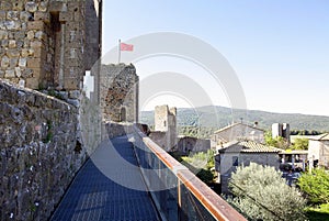 Monteriggioni, Tuscany, Italy