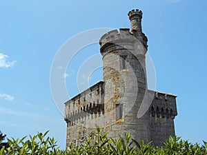 Monterreal Castle is a castle in Ria de Vigo and the valley of Minor, Galicia, Spain. photo
