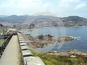 Monterreal Castle is a castle in Ria de Vigo and the valley of Minor, Galicia, Spain. photo